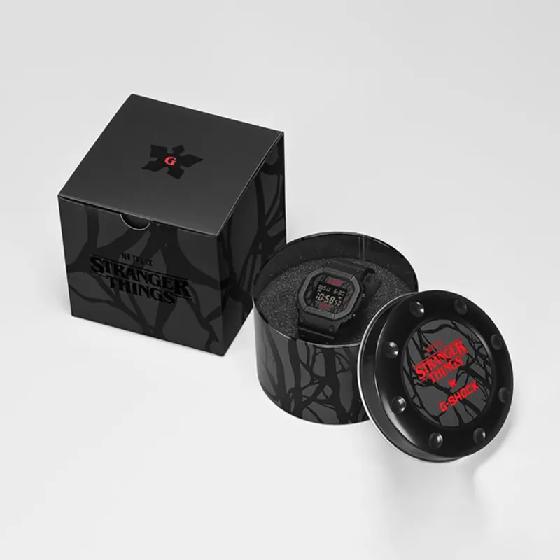 Casio G-Shock 5600 Series X Stranger Things Men's Watch- DW-5600STT-1